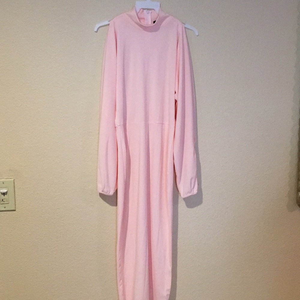 Light Pink Long Sleeve Dress
